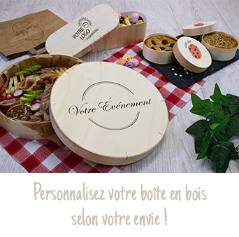 Personnalisation boîte en bois